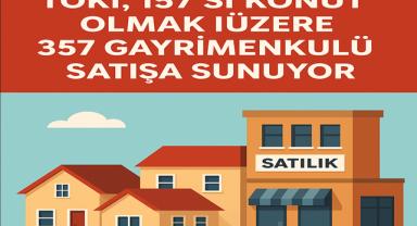 Kayseri’de TOKİ, 357 Gayrimenkulü Satışa Sunuyor