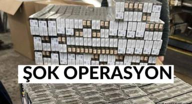Ankara’da dev kaçak tütün operasyonu