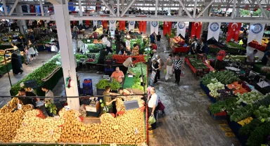 Bursa Yıldırım Bağlaraltı'na modern pazar alanı