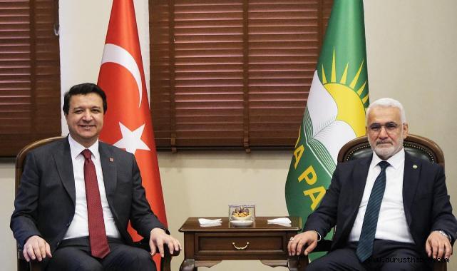 HÜDA PAR ve Saadet Liderlerinden Ortak Gazze Mesajı