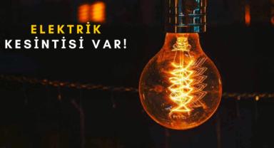 Kayseri'de Elektrik Kesiliyor!