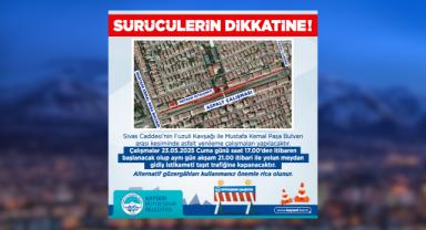 Kayseri'de yollar kapanıyor!