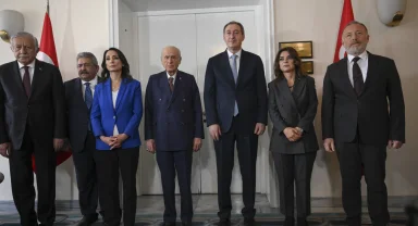 MHP lideri Bahçeli, DEM heyetini kabul etti