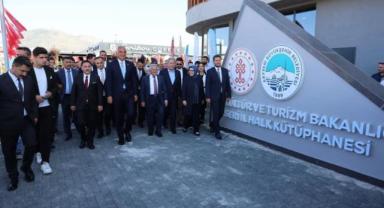 Bakan Ersoy: “Kayseri’ye çağın gereksinimlerine uygun bir kütüphane daha kazandırmanın heyecanını yaşıyoruz”