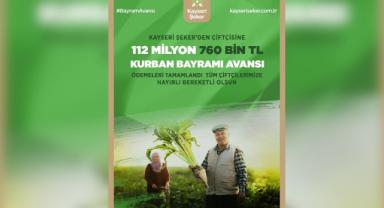 Bayram Bereketi: Kayseri Şeker’den Çiftçiye 112 Milyon TL