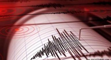 Ege denizinde deprem!