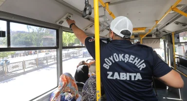 Gaziantep’te toplu taşımaya serinlik denetimi