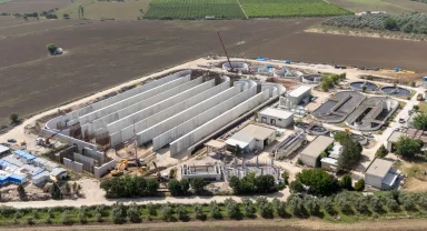 İzmir'e dev arıtma tesisi Torbalı'da yükseliyor