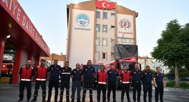 Kayseri Büyükşehir'den Manisa yangınına yardım desteği