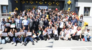 Kayseri Melikgazi'de karne heyecanı