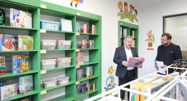 Kayseri Melikgazi'nin Masal Evi ve Oyuncak Kütüphanesi açılışa hazır