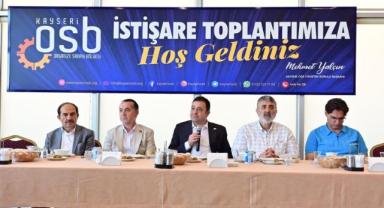 Kayseri OSB’de Yeni Dönem İstişare Toplantıları Başladı