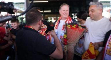 Kayserispor’un yeni teknik direktörü Markus Gisdol, Kayseri’ye geldi