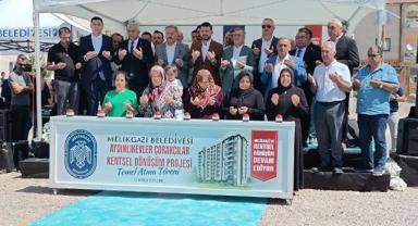 Melikgazi’de kentsel dönüşüm başladı