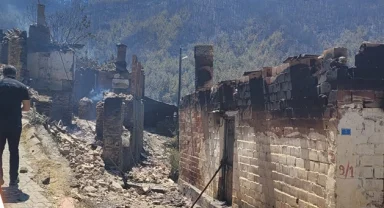 4 ildeki yangınlarda 87 bağımsız birim ağır hasar gördü