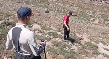 Erciyes Dağında mahsur kalan kişi kurtarıldı 