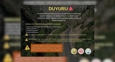 Kayseri'de mangal yapmak yasaklandı!