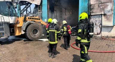 Kayseri'de yangına karşı büyük müdahele!