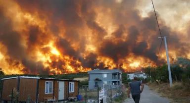 Tekirdağ’daki Orman Yangını Besicileri Vurdu