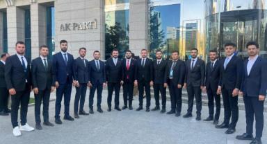 AK Parti Kayseri İl Başkanı Hüseyin Okandan, Gençlik Kolları Başkanlarıyla Ankara’da Buluştu