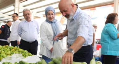Anadolu'nun tek Ekolojik Pazarı, 13'üncü kez Erciyesevler Mahallesi’nde açıldı 