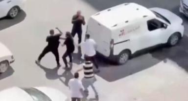 Esnafların cam silme kavgası