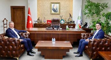 İsmail Özdemir’den Hüseyin Akay’a Ziyaret