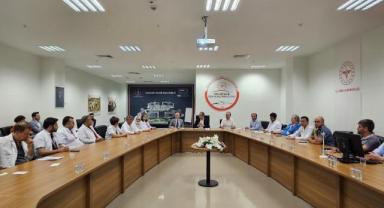 Kayseri Şehir Hastanesi’nde Yoğun Bakım Kapasitesi ve Koordinasyon Toplantısı Yapıldı