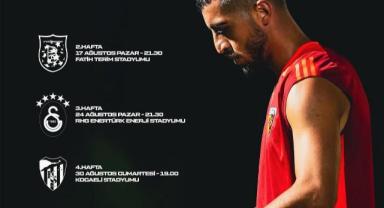 Kayserispor’un Ağustos programı belli oldu