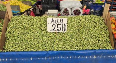 Pazar tezgahlarının en pahalı ürünü bamya oldu