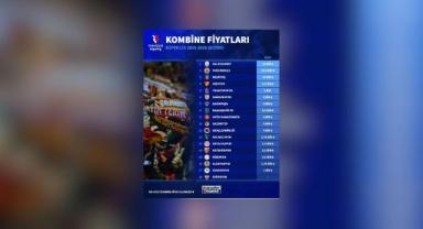 Süper Lig 2025-2026 Sezonu Kombine Fiyatları Açıklandı