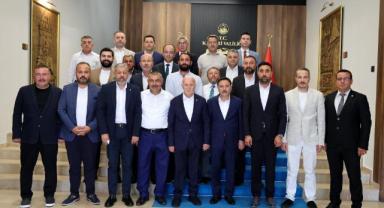 Vali Gökmen Çiçek, Birlik Vakfı Heyetini Makamında Ağırladı