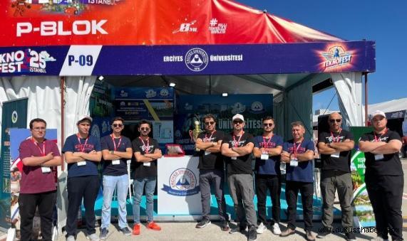 Erciyes Üniversitesi TEKNOFEST 2025’te yerini aldı