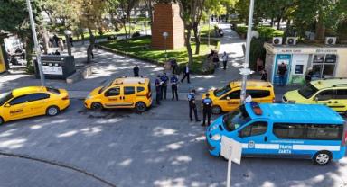  Kayseri’de ticari taksilere sıkı zabıta denetimi