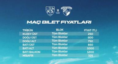 Kayserispor – Göztepe maç biletleri satışa çıktı