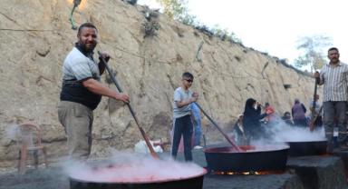 ‘Melikgazi Belediyesi Salça Kaynatma Günleri’ sona erdi