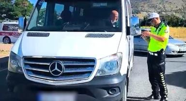 Öğrenci servislerine denetim yapıldı 