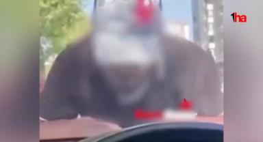 Otomobilin önünü kesip zorla para isteyen şüpheli yakalandı