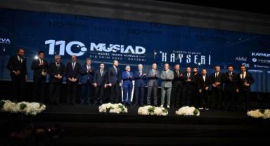 Bakan Yerlikaya ve Büyükkılıç MÜSİAD toplantısında buluştu