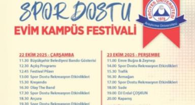 Evim Kampüs Festivali Erciyes Üniversitesi’nde Başlıyor