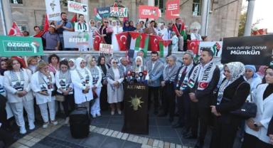 “Gazze İçin Sessiz Çığlık”ta Yer Aldı