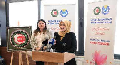 Gazze’ye Destek İçin El Sanatları Sergisi Açıldı