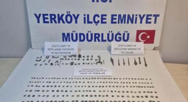 Tarihi obje ele geçirildi