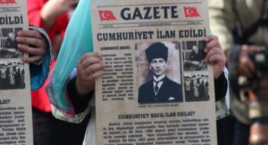 Vali Çiçek: “Atatürk’ün kararlılığıyla ayaktayız”