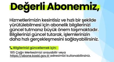 Aboneler dikkat: Bilgilerinizi güncel tutun