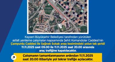 Dikkat Asfalt Çalışması Var