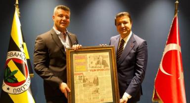 Fenerbahçe’ye 1907 Fidan Bağışı Sertifikası Sunuldu