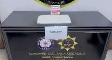 Kayseri’de 1 Kilo Uyuşturucu Operasyonla Ele Geçirildi