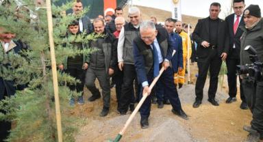 Kayseri’de 35 Bin Fidan Toprakla Buluştu