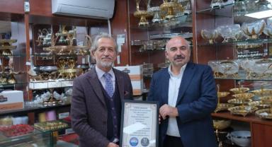 Kayseri Esnaf ve Sanatkârlar Derneği Başkanı Kemal Erçalık'tan Hamdi Çarşıbaşı'na Ziyaret